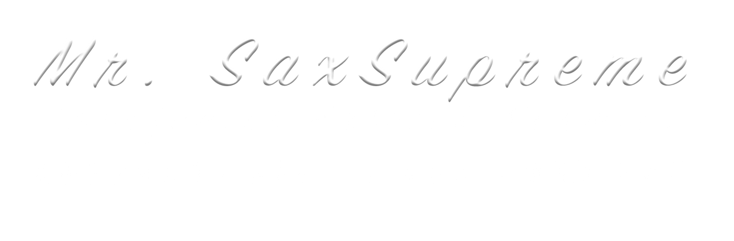 Mr. SaxSupreme — Saxofonist Patrick Schmidt